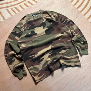 Vintage Southpole Camouflage Waffle Thermal Shirt – Y2K Streetwear